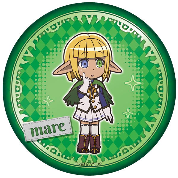 オーバーロードⅡ ぷにぷに缶バッジ【マーレver.】