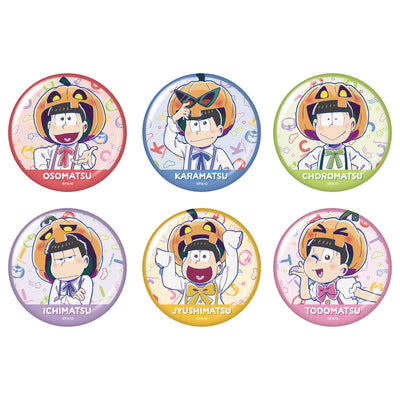 おそ松さん　トレーディング缶バッジ　かぼちゃver. （BOX）