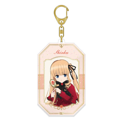 ローゼンメイデン ラメ入りBIGアクリルキーホルダー makeup ver. / 真紅