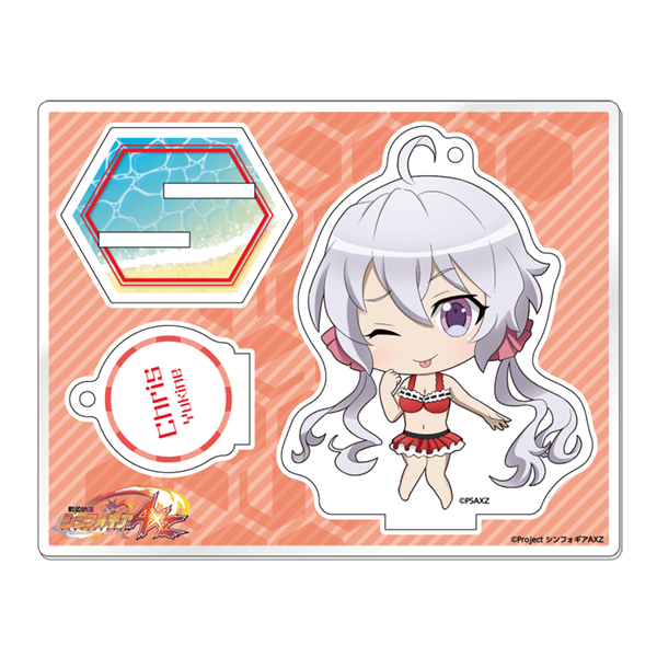戦姫絶唱シンフォギアAXZ てへぺろアクリルスタンドキーホルダー【クリスver.】
