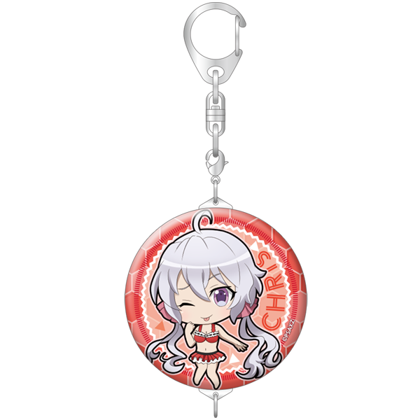 戦姫絶唱シンフォギアAXZ てへぺろつながる缶チャーム【クリスver.】