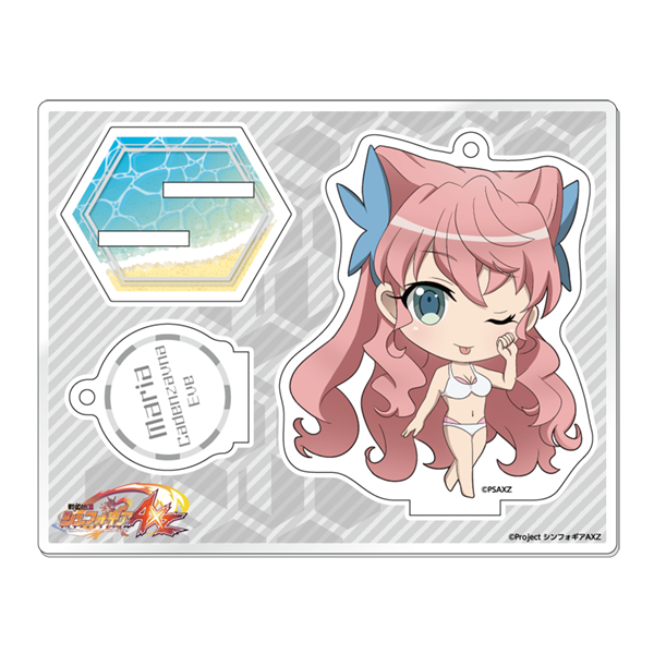 戦姫絶唱シンフォギアAXZ てへぺろアクリルスタンドキーホルダー【マリアver.】