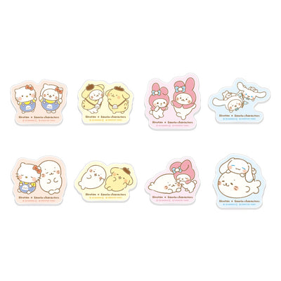 しろたん × サンリオキャラクターズ トレーディングアクリルマグネット(単品)