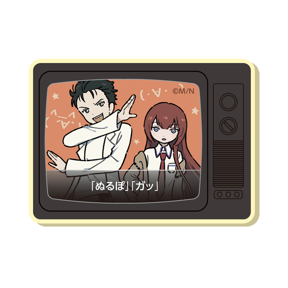  テレビ型マグネット / 「ぬるぽ」「ガッ」