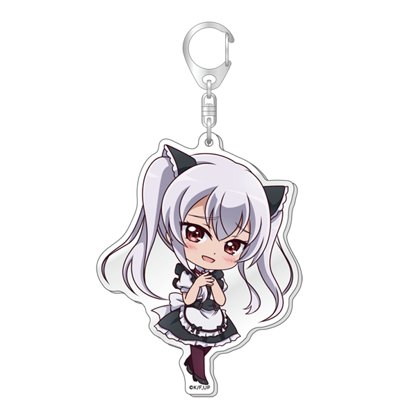 うちのメイドがウザすぎる！ おっきめ！アクリルキーホルダー【みどりver.】