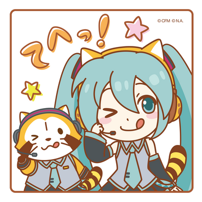 初音ミク×ラスカル ミニタオル vol.2