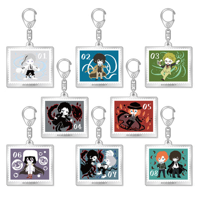 文豪ストレイドッグス トレーディングスタンプアクリルキーホルダー（単品）