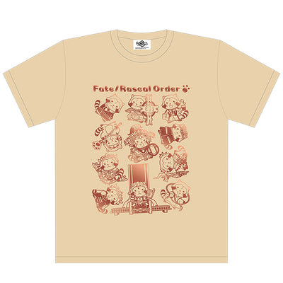 Fate/Grand Order -絶対魔獣戦線バビロニア-×ラスカル 箔プリントTシャツ