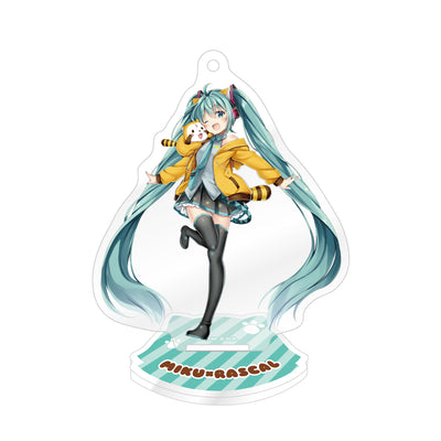 初音ミク×ラスカル2018 スタンド付きアクリルキーホルダー 【初音ミク】