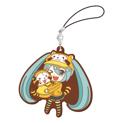 初音ミク×ラスカル2018 おっきめラバーストラップ 初音ミクB