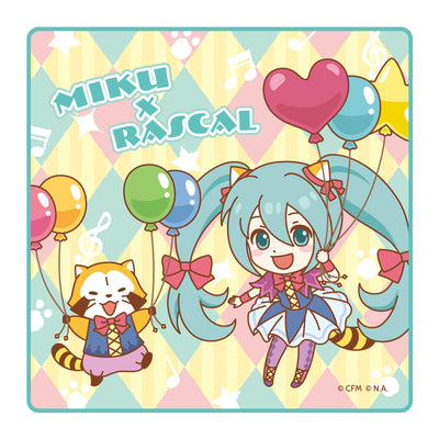 初音ミク×ラスカル2019 ハンドタオル