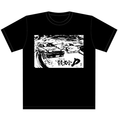 頭文字D 墨絵Tシャツ