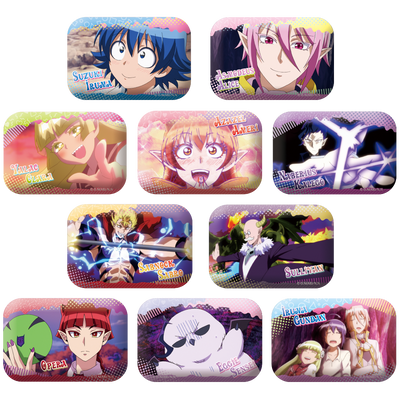 魔入りました！入間くん トレーディングスクエア缶バッジ（BOX）