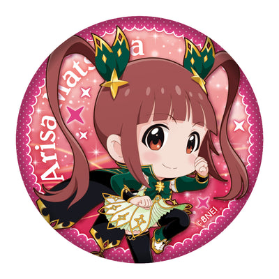アイドルマスター ミリオンライブ！ ぷにぷに缶バッジ【松田亜利沙 ver.】