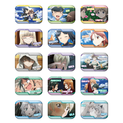 ストライクウィッチーズ ROAD to BERLIN　トレーディング場面写缶バッジ（単品）