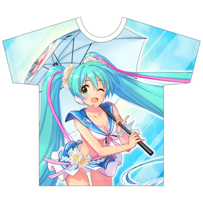 レーシングミク 2019 タイver.フルグラフィックTシャツ