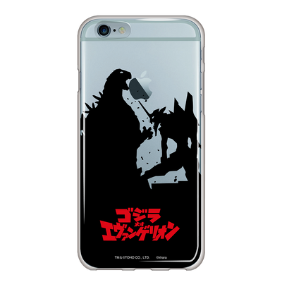 【iPhone6/6s専用】ゴジラ対エヴァンゲリオン ソフトクリアケース【ver.2】